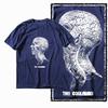 G14 NAVY Cotton Unisexs Vintage COOLMIND Graphic Tshirt Streetwear Big Size Cool Oneck Unisexs Tee Tshirt
