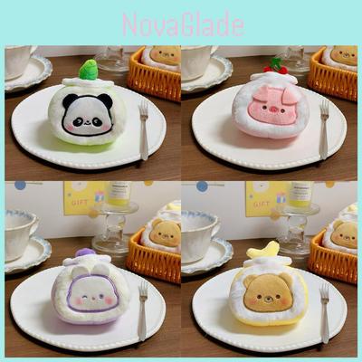 Fruit Swiss Roll Plush Toy With Cute Bag Accessory For Kids And Teens