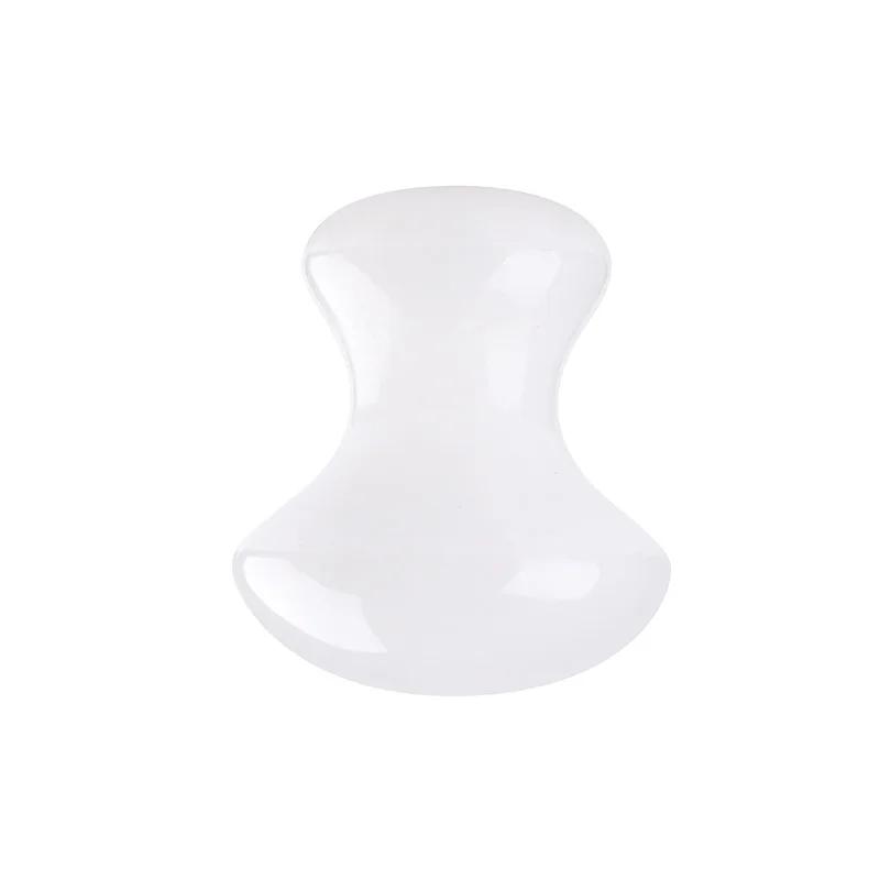 Natural Jade Mushroom Shape Quartz Gua Sha Massage Tool Crystal Guasha Stone For Spa Relaxing Meditation Scraping Massager