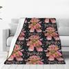Melanie Martinez Portals Blankets Fleece Summer Multifunction Warm Throw Blankets for Bed Office Plush Thin Quilt