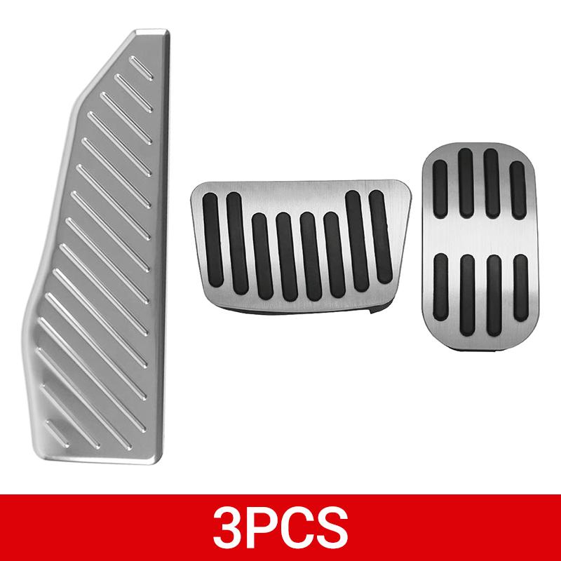 För Toyota Corolla Cross XG10 2021 2022 2023 Hybridbil Gaspedal Bromspedal Fotstöd Pedalplatta Ingen Borrning Skyddstillbehör