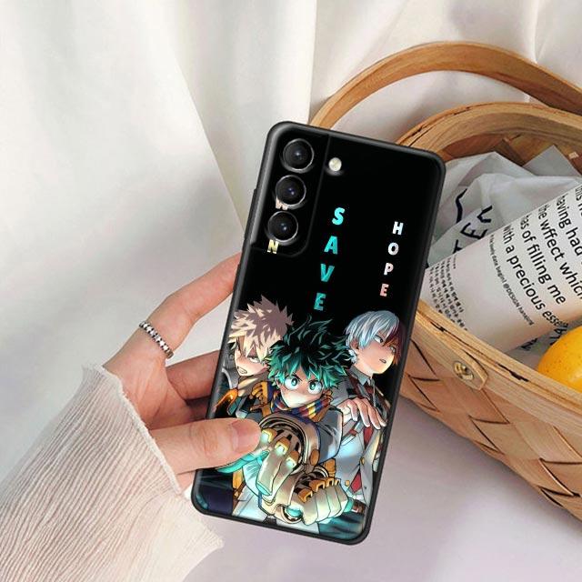 

Чехол для телефона «Мой герой Академия Мидория Изуку» с аниме для Samsung Galaxy S22 S21 S20 Fe 5G S7 S8 S9 S10e Plus, ультра силиконовый чехол Samsung S8