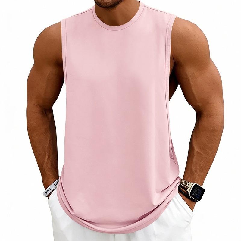 Men Loose Summer Sports Tank Top Gym Fitness Basketball Training Vest