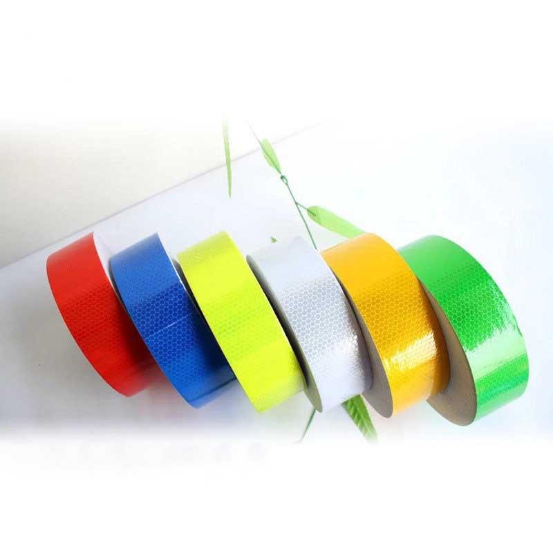 5 CM * 3 M Faixa Protetora de Aviso Carros Adesivo Reflexivo Fita Adesiva Conspicuidade