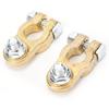 Brass Battery Terminal Connector Top Post Positive Negative Car Battery Terminal Connector for Boat RV