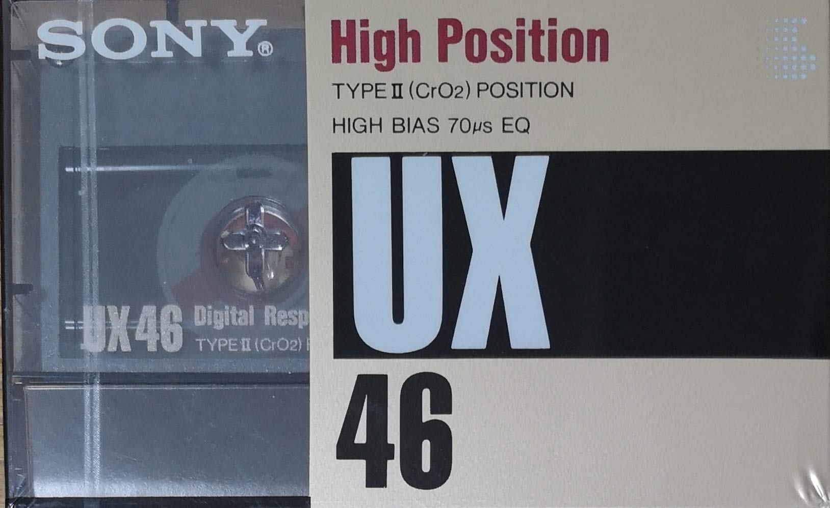 

Кассета Sony UX 46 минут 1 шт High Posi UX 46