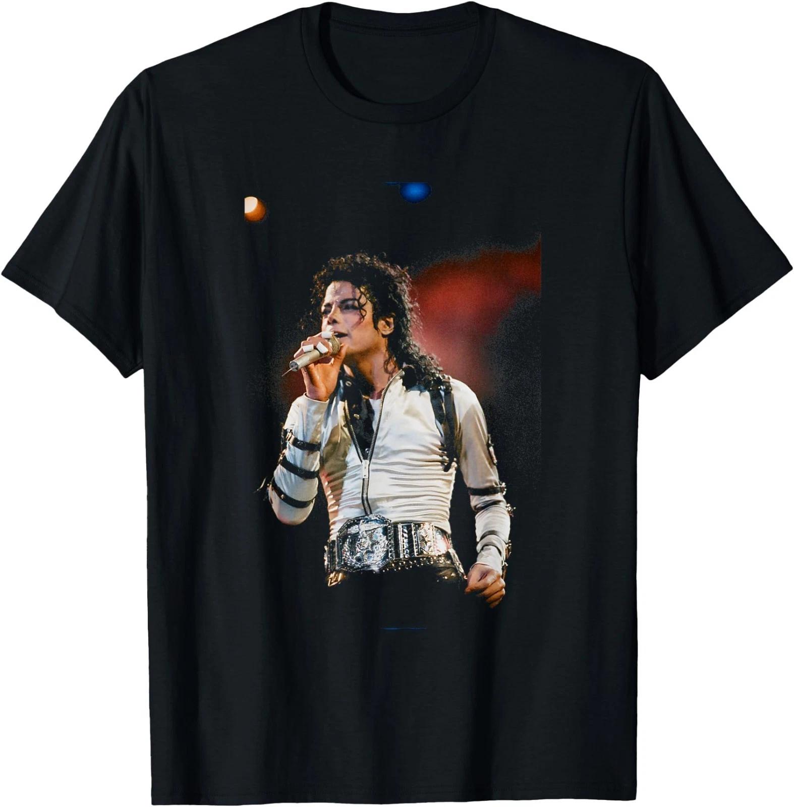Michael Jackson Sings Live Bad Tour 1988 T-Shirt M