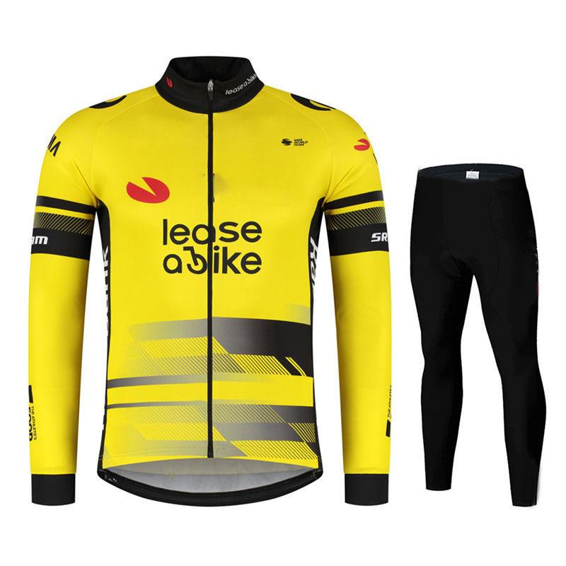 2026 Autumn Long Sleeved Breathable Cycling Suit Set Racing MTB Spring Long Cycling Jersey Set Bike Cycling Bicycle Clothing Uniform Ropa Ciclismo