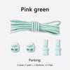 1 Pair No Tie Shoelaces Round Push The Spring Lock Sports Elastic Shoelace Suitable for All Shoes Lazy Laces Shoe Accessories