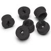 6Pcs Bladder Valve Screws for Riddell Speedflex Helmet & Speed Lcon, High Impact Resistant Valve Cap, Black
