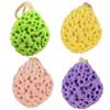 Soft Honeycomb Shower Sponge Ball Water Expandable Foaming Body Exfoliator Cleansing Bath Ball Hanging Design Bathroom Gadget
