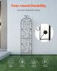 Metal Garden Trellis for Climbing Plant Support 60 X 15 In Rustproof