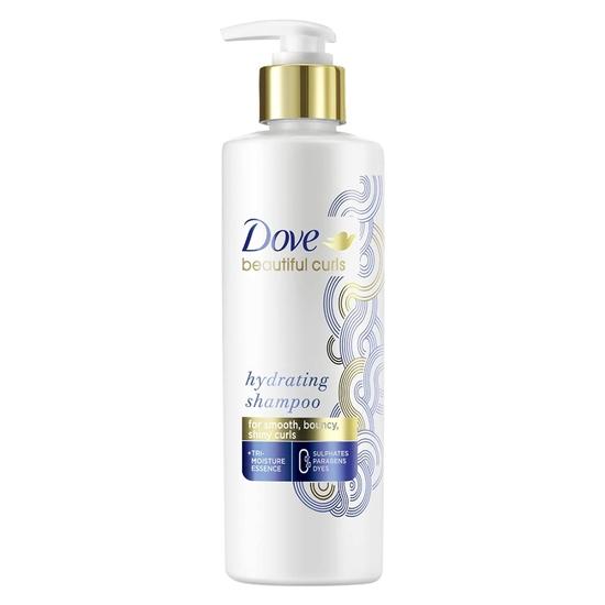 

Dove Beautiful Curls Бессульфатный шампунь 380 мл, Для кудрявых волос