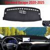 Anti-Glare For Ford Escape 2020-2025 Accessories Dashboard Mat Dash Cover