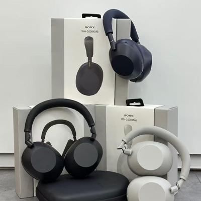 New WH1000XM6 Foldable Over-Ear Bluetooth Headphones with High-Config ANC, Bag Included