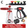 Pressure Washer Water Gun Kit for Car Cleaning Hose Connector For Karcher Nilfisk Parkside Bosch Quick Connector Nozzles