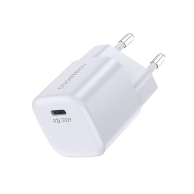 GaN USBC PD 30W White Wall Charger