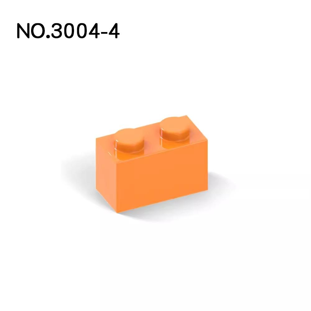 20 Stück MOC Teile 3004 Stein 1 x 2 Kompatible Steine DIY Zusammenbau Bausteine Partikel Kinderpuzzle Gehirnspielzeug Geschenk