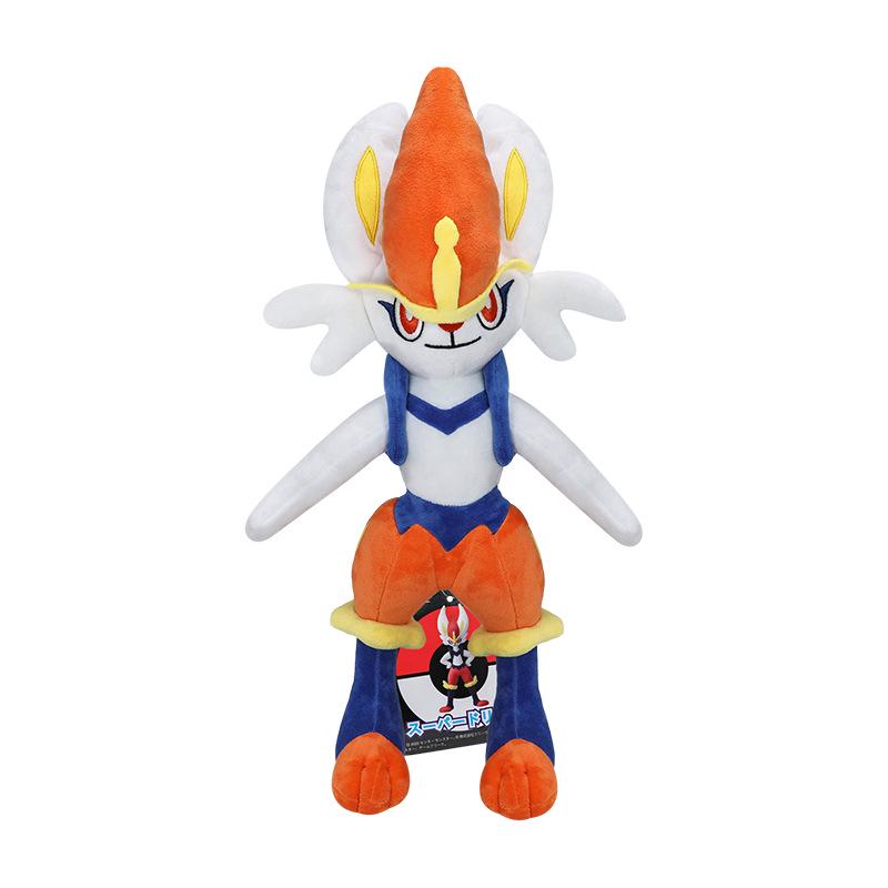 New Cross-Border Scorbunny Plush: Little Sprite Cinderace Blazing Ace Doll
