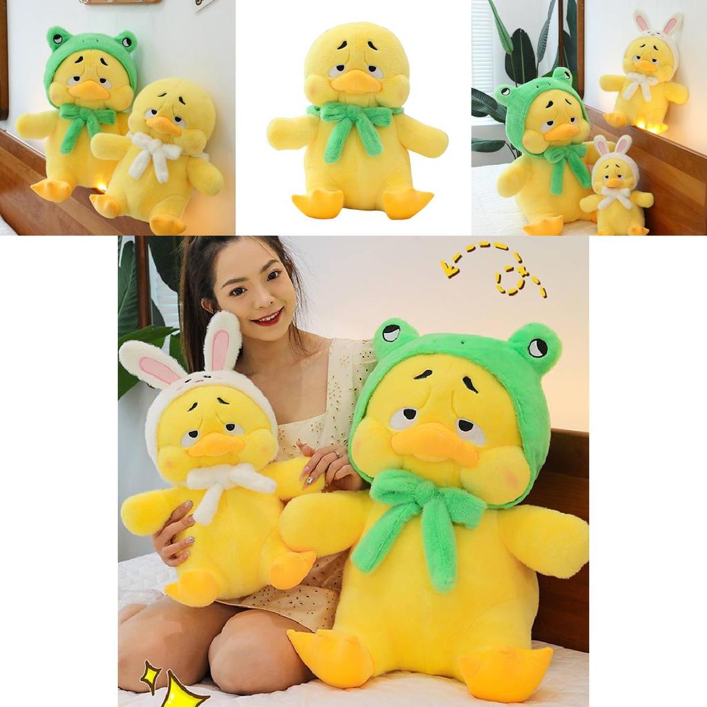 Adorable Cute Annoying Duck Plush Toy Doll Soft Stuffed Animal Decor 40cm To 70cm