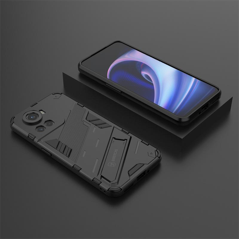 For OnePlus Ace 5G Case Car Magnet Shockproof Armor Protective Back Cover For One Plus 10R 10 R 5G Stand Holder Phone Cases