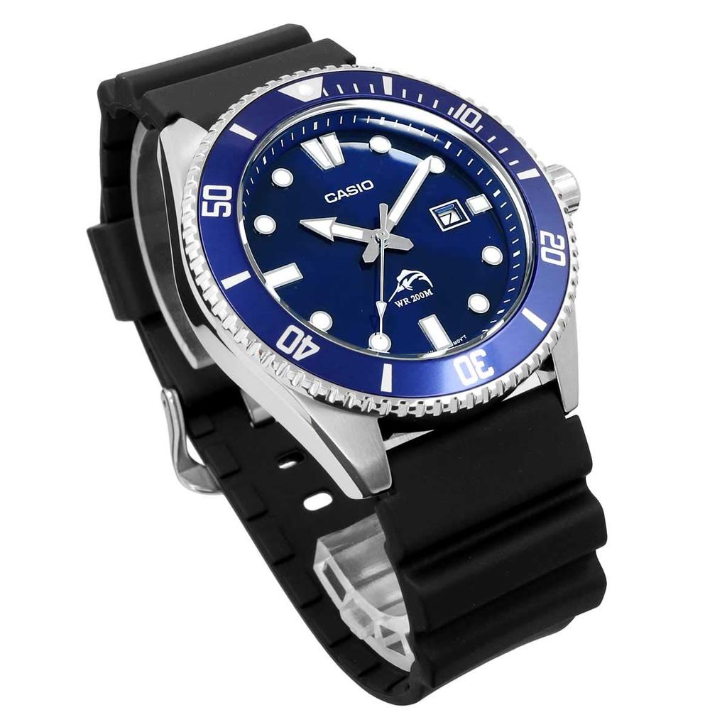 Diver Watch Series Overseas Model [Casio] MDV-106B-2AV Men's Blue