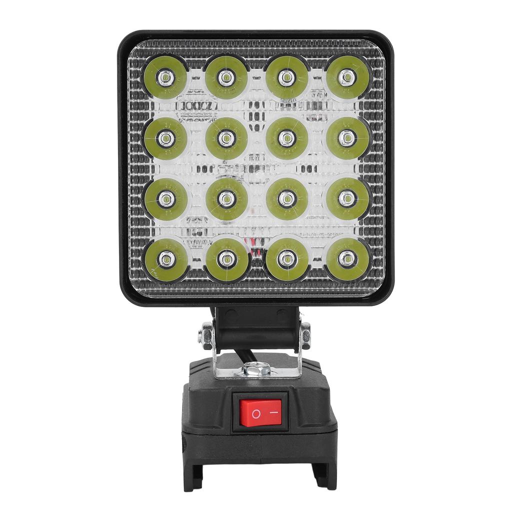 Cordless LED Work Light Dual USB Ports 48W 4800LM Emergency Portable Flood Lamp for WA3551 5Pin 18V Lithium Ion Battery