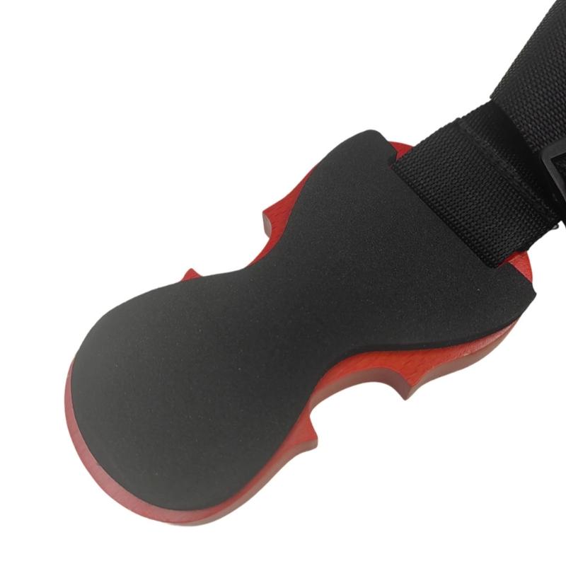 Ergonomická protiskluzová podložka pod cello vyrobená z masivního dřeva pro bezpečné umístění a dlouhodobé používání