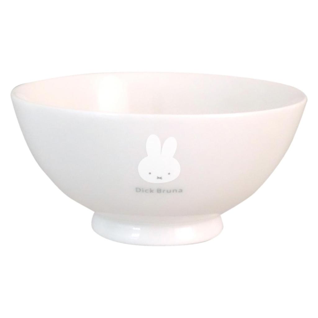 Dick Bruna Rice Microwave and Dishwasher Miffy White Made In 288111 "Miffy" Bowl, 11cm, Safe, Face, Standard, Japan,