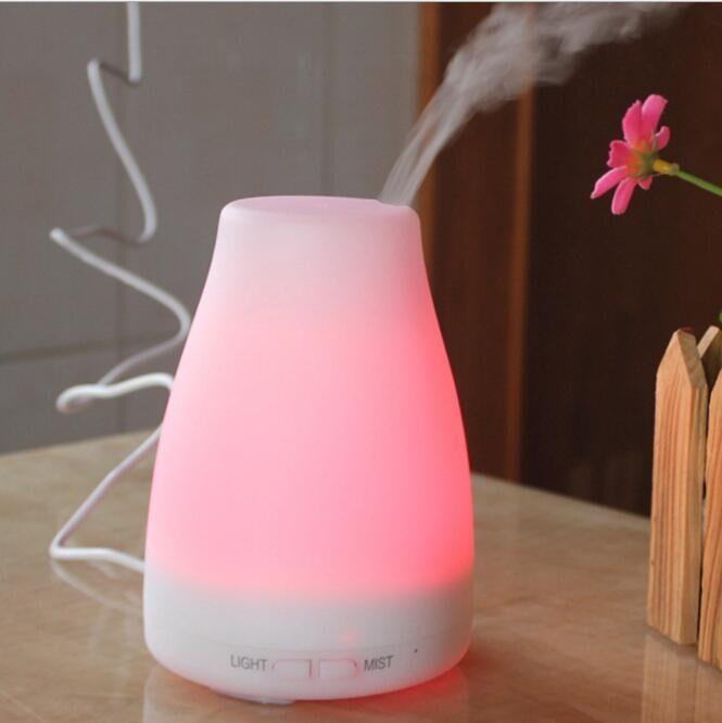 THANKSHARE Aromatherapy Diffuser Humidifier Air Dampener Aroma Machine Essential Oil Ultrasonic Mist Maker LED Night Light Home
