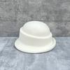 Thousand Gold Wind Elegant Wool Styling Top Hat Women'S Autumn And Winter Light Luxury Warped Edge Dome Warm Pleated Short Brim Basin Hat
