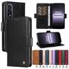 Magnetic Leather Wallet Flip Case for OnePlus 12 12R 13 13R 13T Nord 4 CE4 Lite CE5 Ace 5 Racing 5G Luxury Premium Case