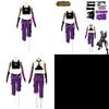 League Of Legends Jinx Cosplay Costume Halloween Party Uniform Set With Exquisite Printing