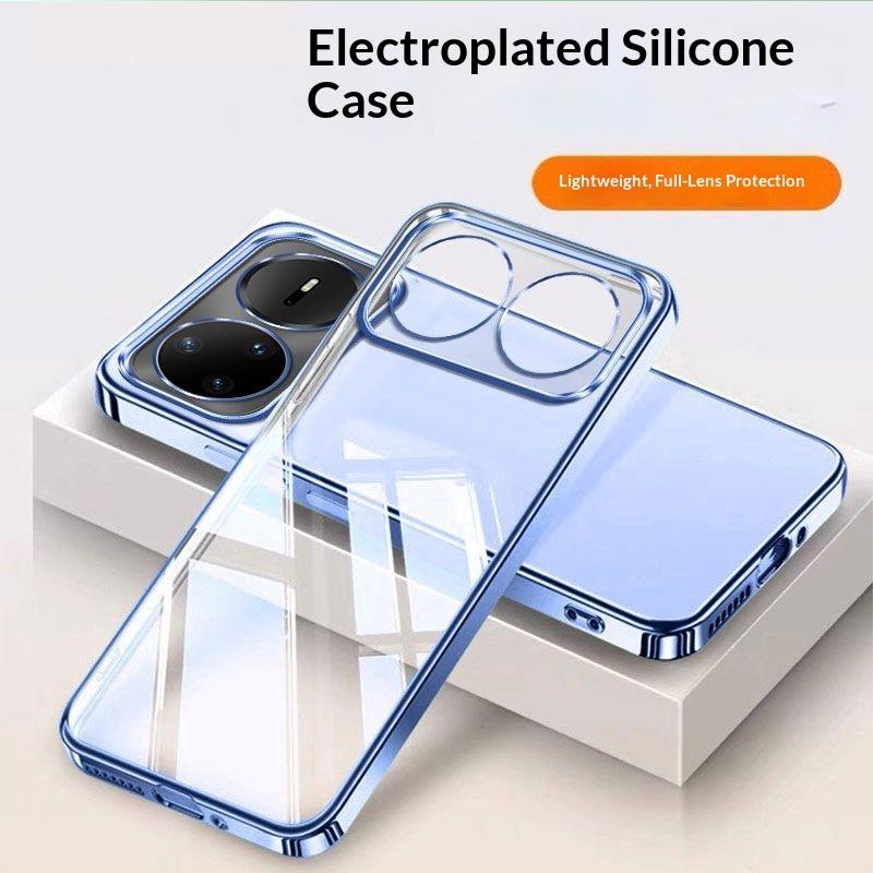 Case for Huawei Nova 15 Pro Ultra Nova15 15Pro 15 Ultra Deluxe Plated Transparent Silicone Ultra Thin TPU Bumper Funda