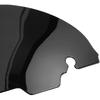WYNMOTO 7" Black Windshield Windscreen Wind Splitter Fit For 2014-2022 Harley Davidson Touring Electra Glide Street Glide 2015 2016 2017 2018 2019