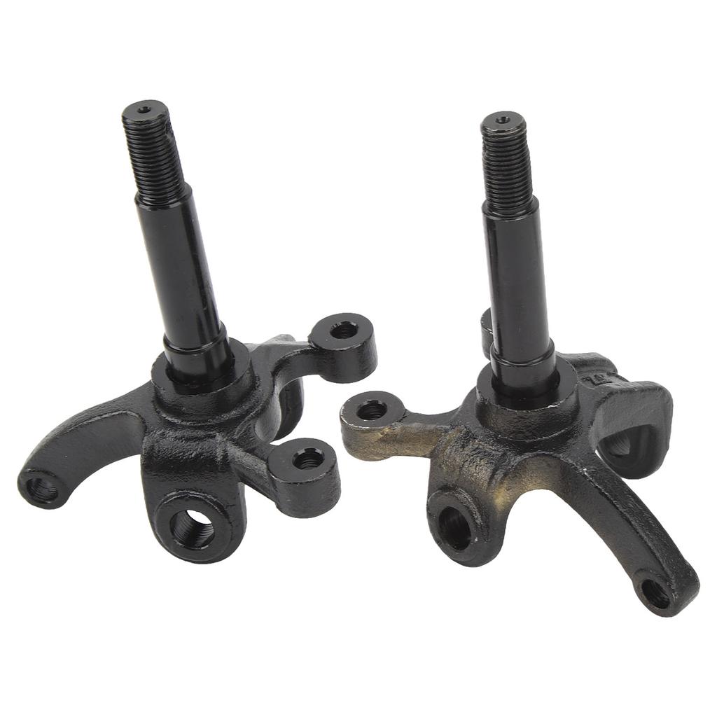1pair Steering Knuckle Spindle Left Right Wheel Steering Knuckle for 200cc ATV Quad Bike Black