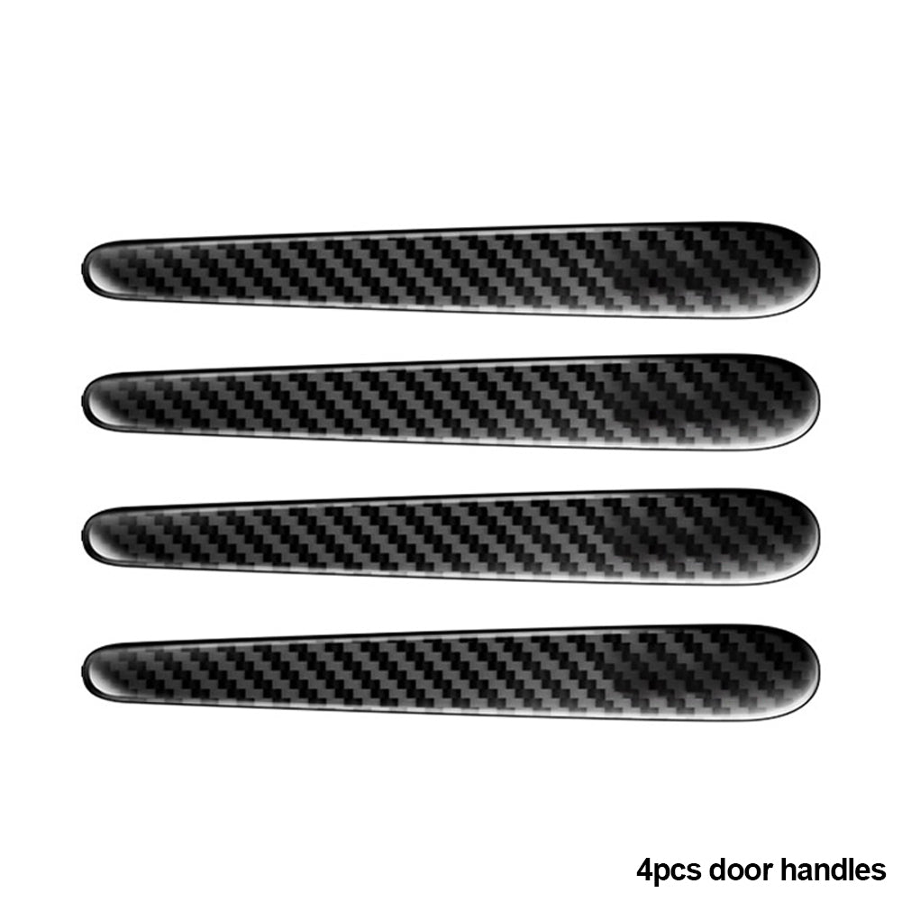 

Ручка двери автомобиля, чаша, защитные наклейки от царапин, защитная наклейка из углеродного волокна, наклейка на ручку автомобиля, Защитная полоса от столкновений