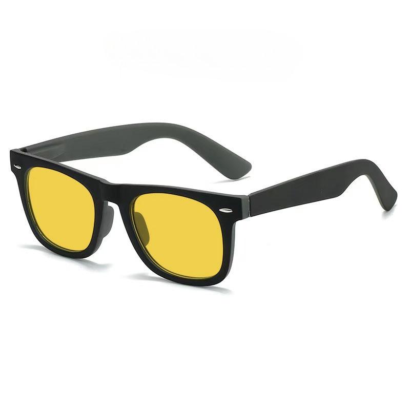 Large Frame Anti-glare Protection Night Vision Myopia Glasses Special for Driving Comfortable Eyeglasses Gentleman 0 To -4.0