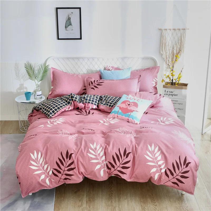 White Green Botanical Floral Duvet Cover Set Queen Reversible Gold Paisley Pattern Bedding Set Soft Microfiber Comforter Cover