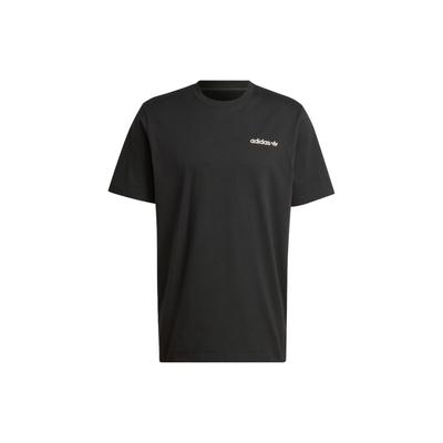 Originals Grafik-T-Shirt mit szenischem Rückendruck Herren Tops Schwarz JF2852