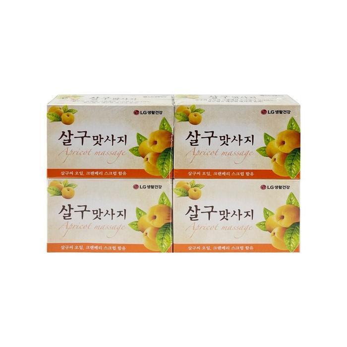 [QN39X8Y2_57] Apricot Massage Dettol Soap -O 4-pack (37782434)