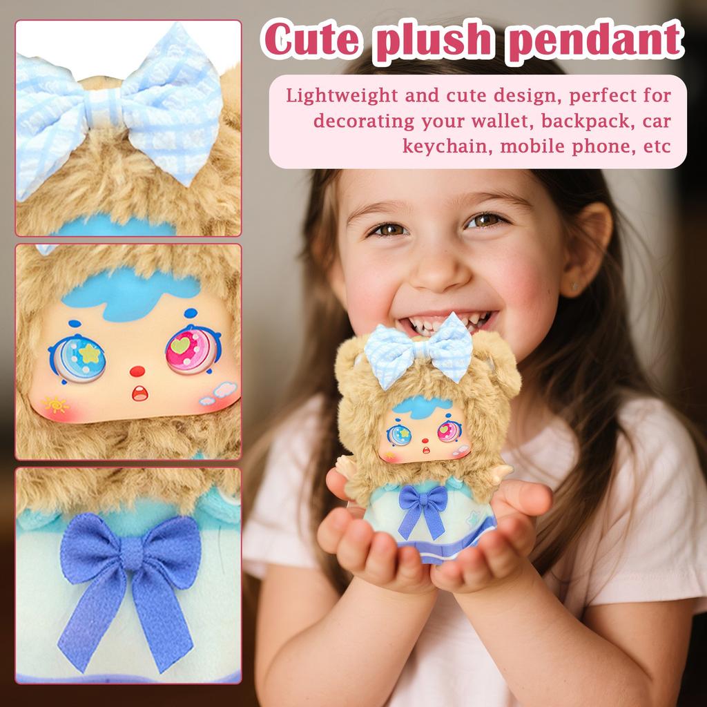 Happy Picnic Series Plush Toy Surprise Box, Cute Plush Animal Mystery Box, Birthday Gift For Friends And Children