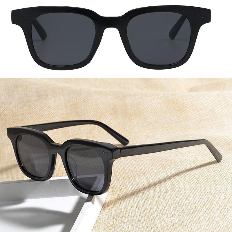 Vintage Men Women Big Sunglasses Men Square Shades Brand Designer Unisex Sun Glasses Black Lense Male Female Sunglasses UV400