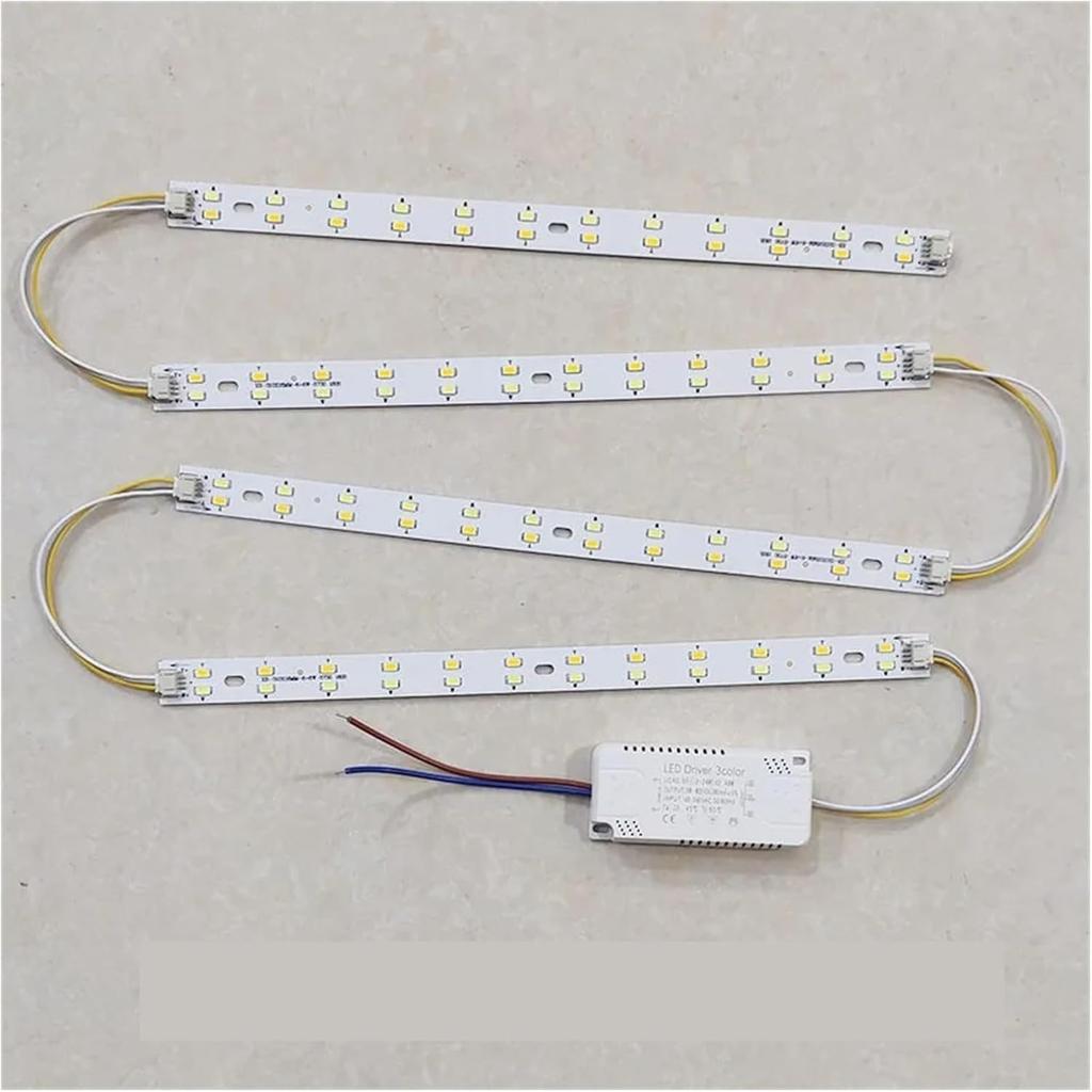 LED Driver Adapter For LED Lighting 12W 24W 30W 36W 50W 100W AC220V Non-Isolating Transformer For LED Ceiling Light Replacement((50-70) x2W(3pin))