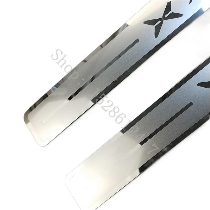 For XPENG X9 P5 P7 G3 G3I G6 G9 ~2025 Scuff Plate Door Sill Entry Guards Trim Threshold Pedal Stickers Car Accessories