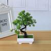 Garden Arrangement Room Decoration Plastic Plants Bonsai Small Tree Pot Fake Plant Potted  Yard Room Garden Decoration Outdoor