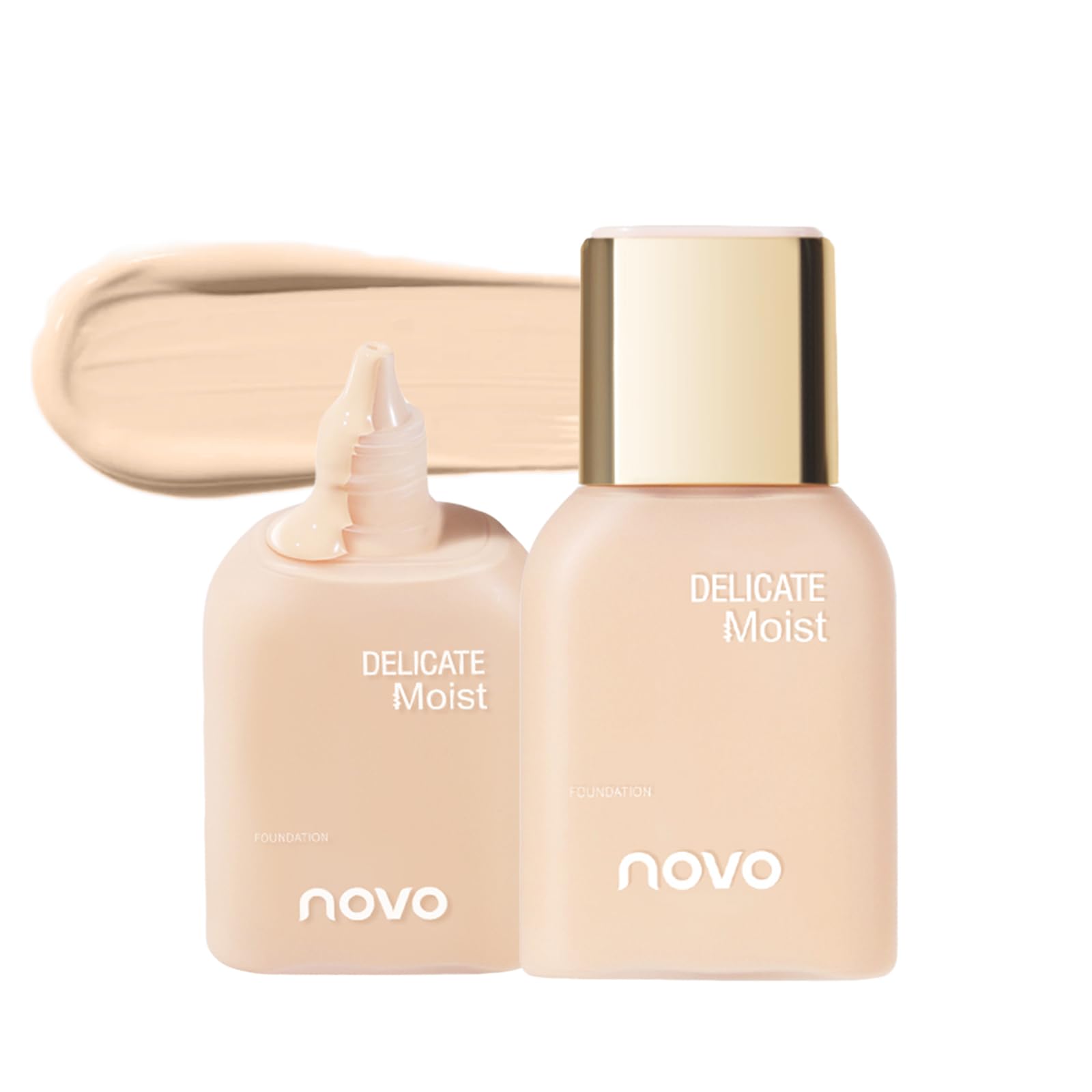 

NovoUnow Жидкий макияж Маскирует темные пятна и Осветляющая база Белая тональная основа, Мягкий, Легкий, Стойкий Уход за кожей, Тусклость, Макияж,