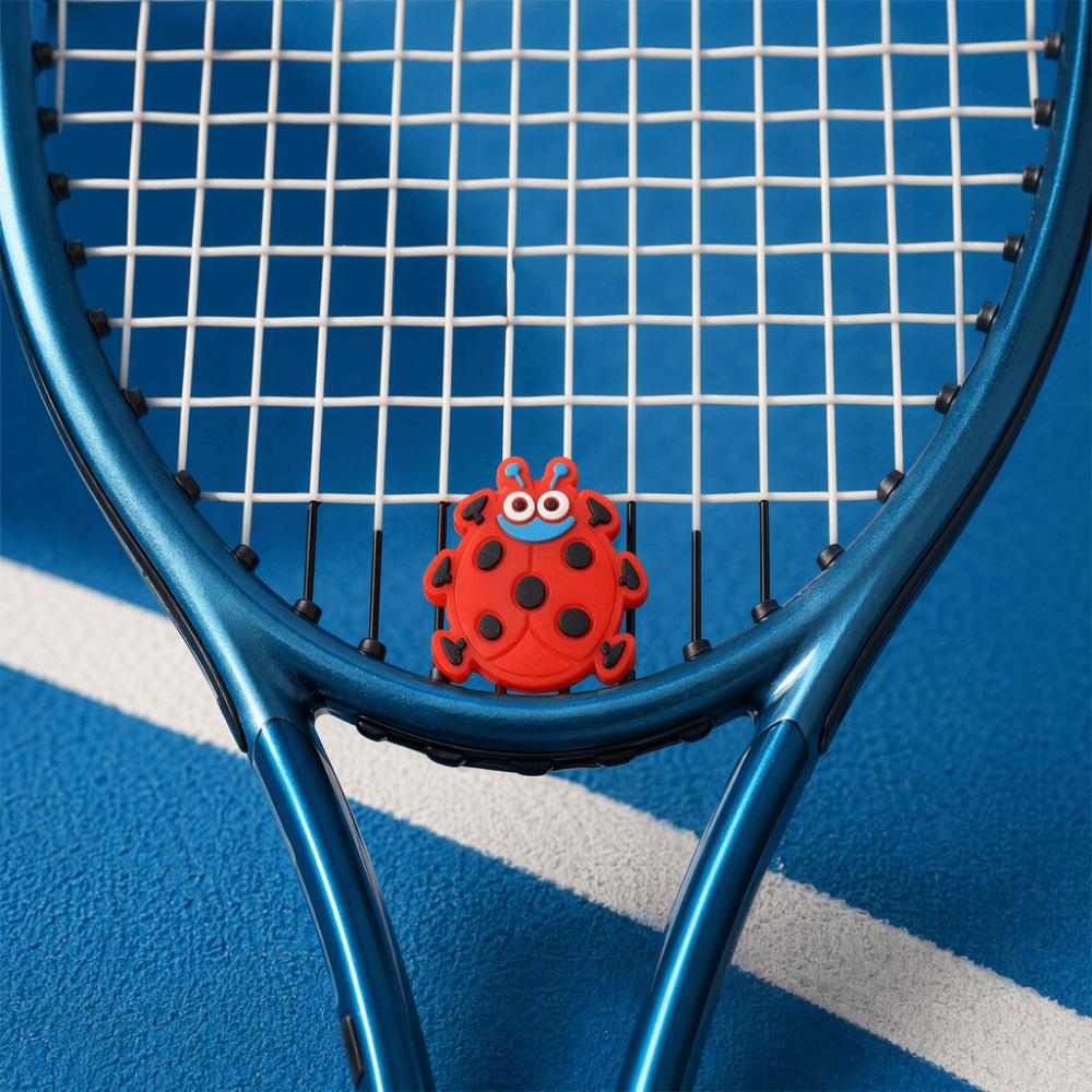 4PCS Cute Animal Shape Tennis Racket Shock Absorber Cartoon Tennis Racket Accessory Tennis Practice