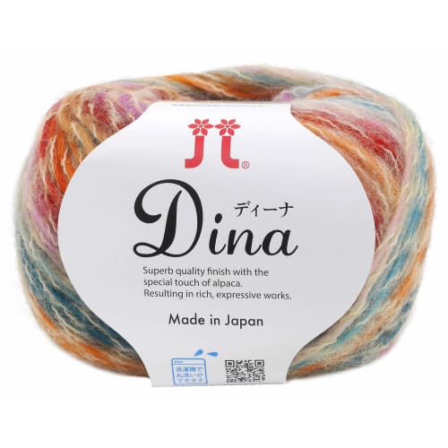 

Hamanaka Dina Wool Thick Col.3 Multi-type 40g Approx. 128m 2449