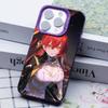 HSR Himeko Purple Translucent Mobile Phone Case for iPhone 17 16 15 14 13 12 11 X XR XS Air Pro Max Plus Colorful Cover
